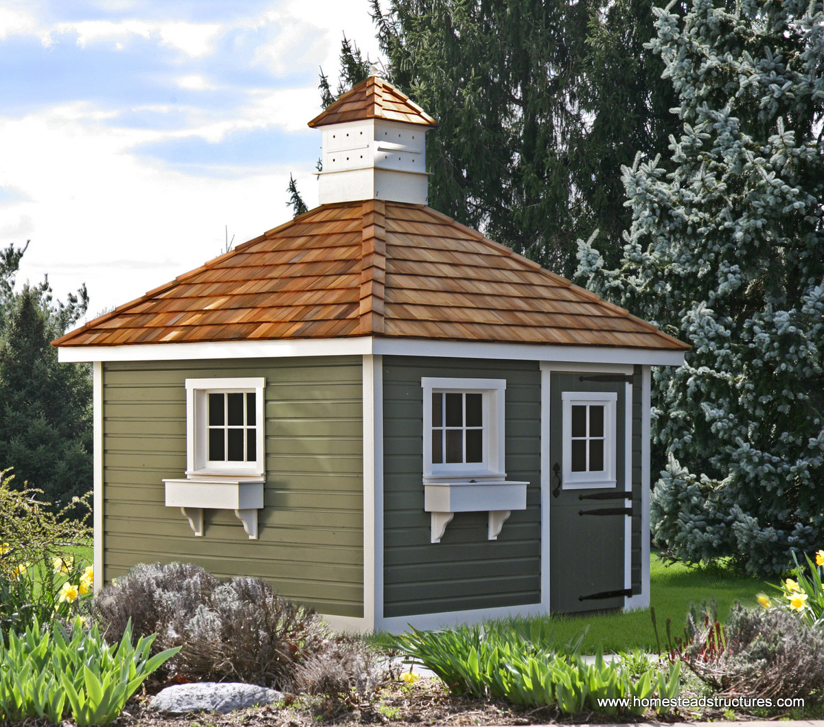 Premier Garden Sheds for Garden Storage Homestead Structures